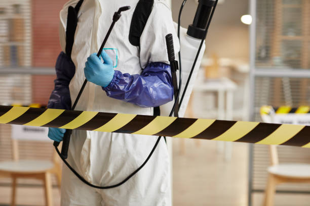 Professional Blood Cleanup technician working in Santa Clara, CA